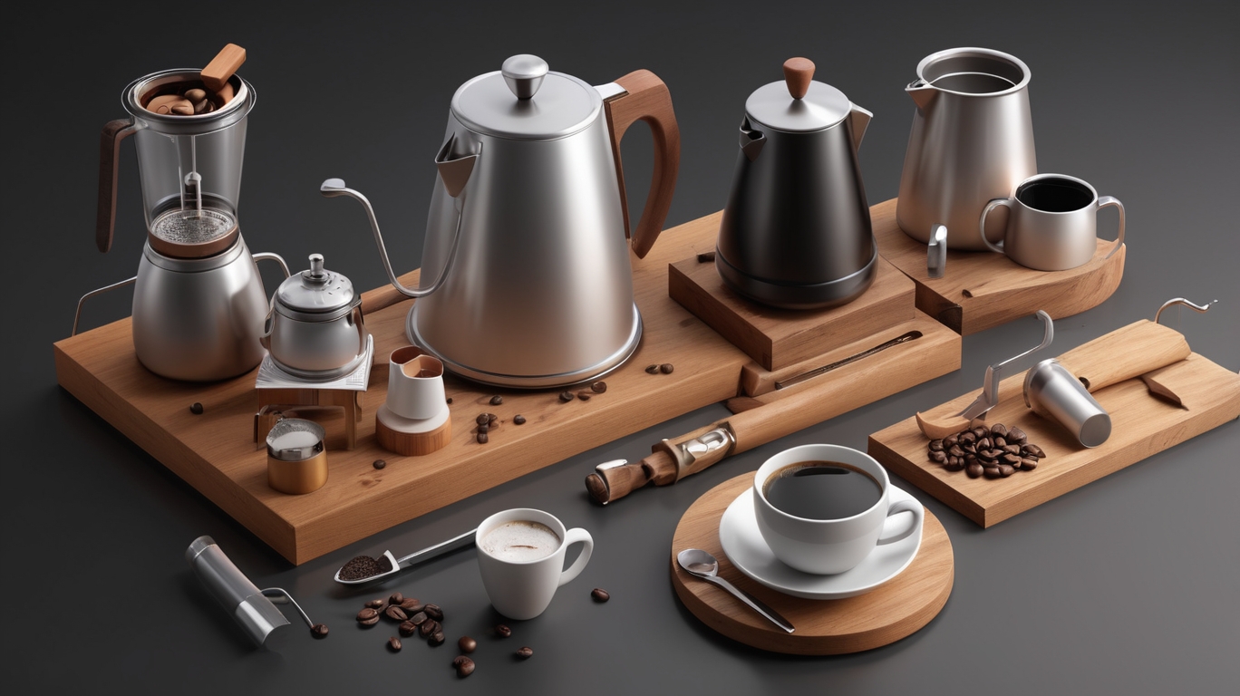ابزارهای تهیه قهوه